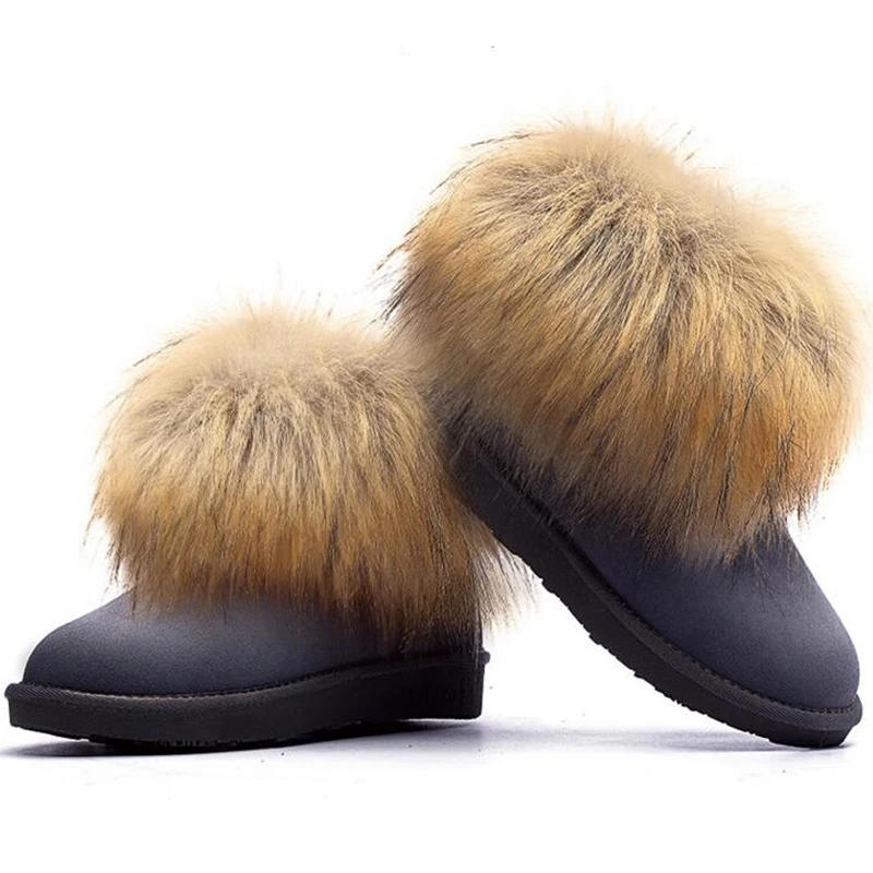 Прямая поставка; Модные женские зимние кожаные ботинки; повседневные теплые водонепроницаемые ботинки; чехол для обуви; ботинки на платформе; XYZ336
