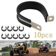 

10X 1.75\"Quick Connect Windshield Roll Cage Mount Clamps Auto Fastener Clip For Rhino YXR 450 660 700