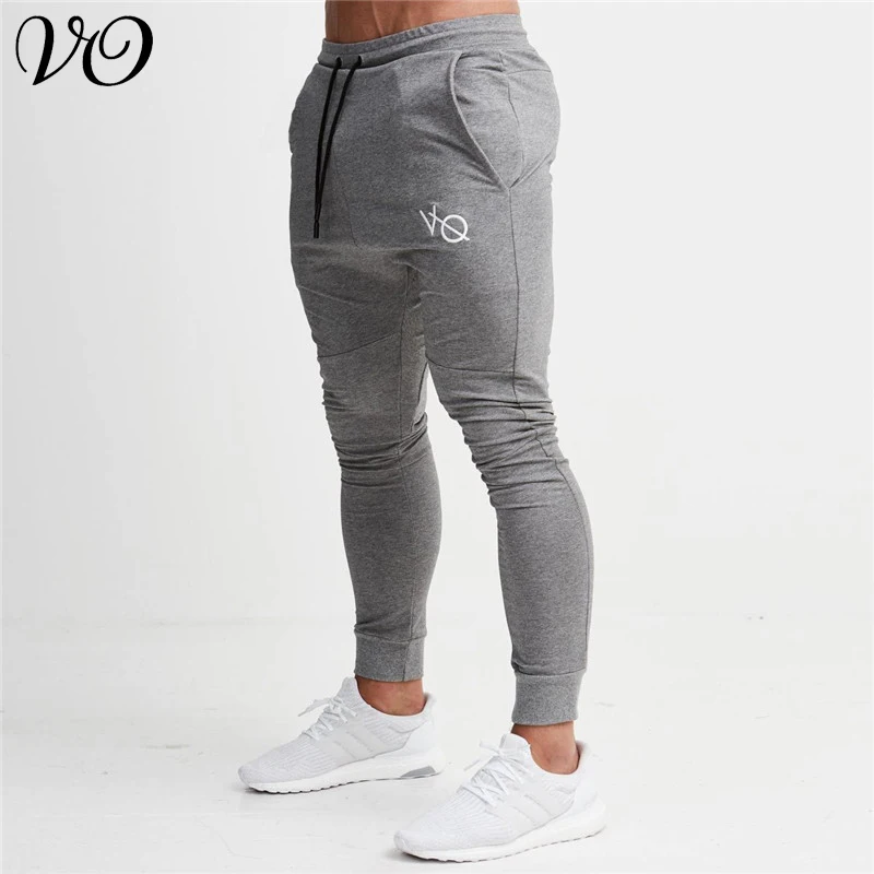 

Jogger autumn casual streetwear cotton trousers muscle fashion men's sports pants gyms workout bodybuilding men's clothing
