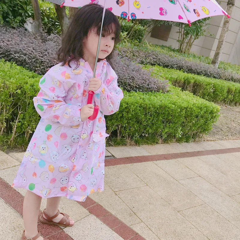 Cartoon Raincoat Students Raincoat Children Rainproof Rainwear Girls Poncho Kids Raincoat Rain Suit Rain Jacket