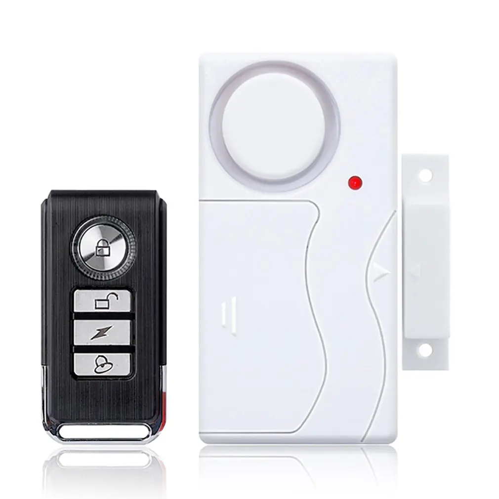 

Home Remote Control Wireless Door And Window Alarm Rental House Remote Control Door Magnetic Alarm Window Door Burglar Alarm