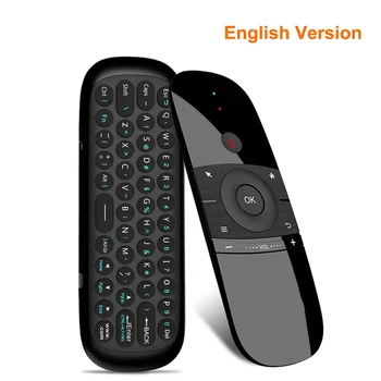 

W1 2.4G Air Mouse Wireless Keyboard 6-Axis Motion Sense IR Smart Products Equipment For Remote Control USB Receiver For Smart TV