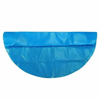 

4/5FT Pool Cover Swimming Tub Round Solar Outdoor Bubble Blanket Accessories