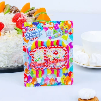 

Candle for cake figure "18", GIANT 4561023