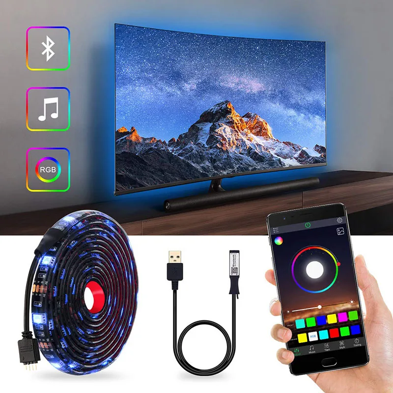 Светодиодная лента 5050 RGB RGBW 50 см 1 м 2 водонепроницаемая IP20 / IP65|led teeth whitening light|led