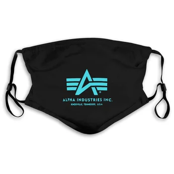 

Alpha Industries Basic T Schwarz Men Original Mouth Mask Women's kid PM2.5