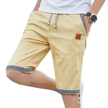Прямая поставка летние однотонные повседневные мужские шорты-карго шорты размера плюс 4XL пляжные шорты M-4XL