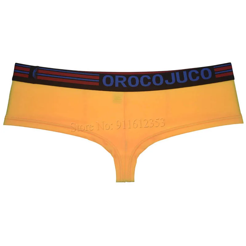 Men's Boxershorts Underwear 1/2 Rear Coverage Brazilain Bikini Pants Ultra Cheeky Boxers Thong Hombre