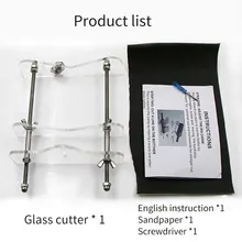 Стеклянная бутылка DIY Резак Инструмент Профессиональный для резки бутылок Стеклянная бутылка-резак Инструменты машина вино пиво с отверткой