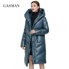 GASMAN 2021 Plus rozmiar moda marka parka puchowa damska kurtka zimowa odzież wierzchnia płaszcz damski kobieta rozdymka gruba kurtka 206