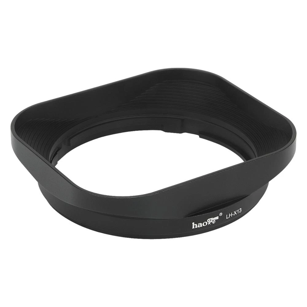 Haoge Lhx13 Metal Square Lens Hood For Fujifilm Xf 1855mm F2.84.0 R Lm Ois Fuji 1855 14mm/2.