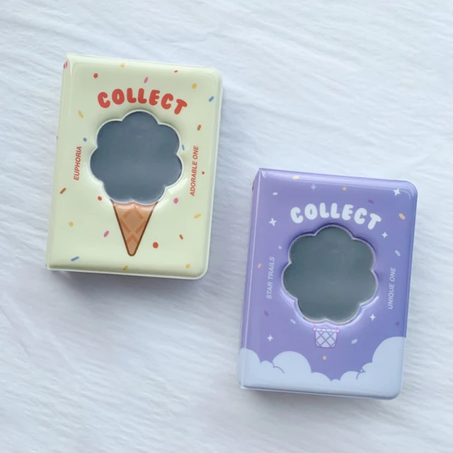 40Pockets 3 Hüvelyk Fotóalbum -Kártya Tartó Átvételi Tárolás Hollow Love Heart Photo Holder Névjegykártya Táska Fotokard - Image 3