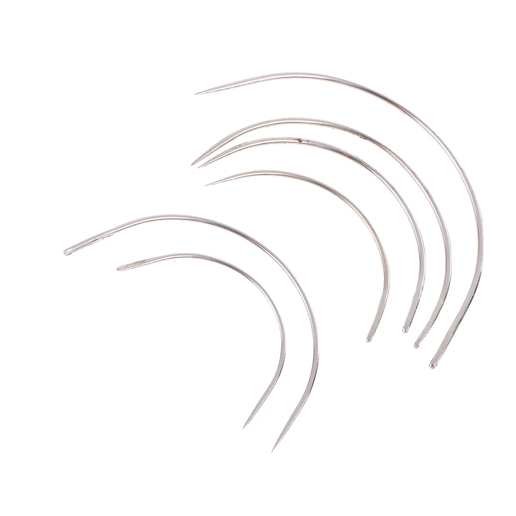 Strong 10 Colors Sewing Thread Set for Hand Quilting Embroidery Sewing Leather Crafts Repair kit with Curved Upholstery Needles