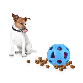 

1Pc Thermoplastic Rubber Toy Treat Ball Bouncy Ball for Dog Cat Interactive Educational Pet Toys Chew Toys Tooth Cleaning Balls
