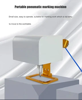 

Handheld Stamping Dot Pin Marking Machine Marking Machine For Steel Protable Pneumatic Marking Machine