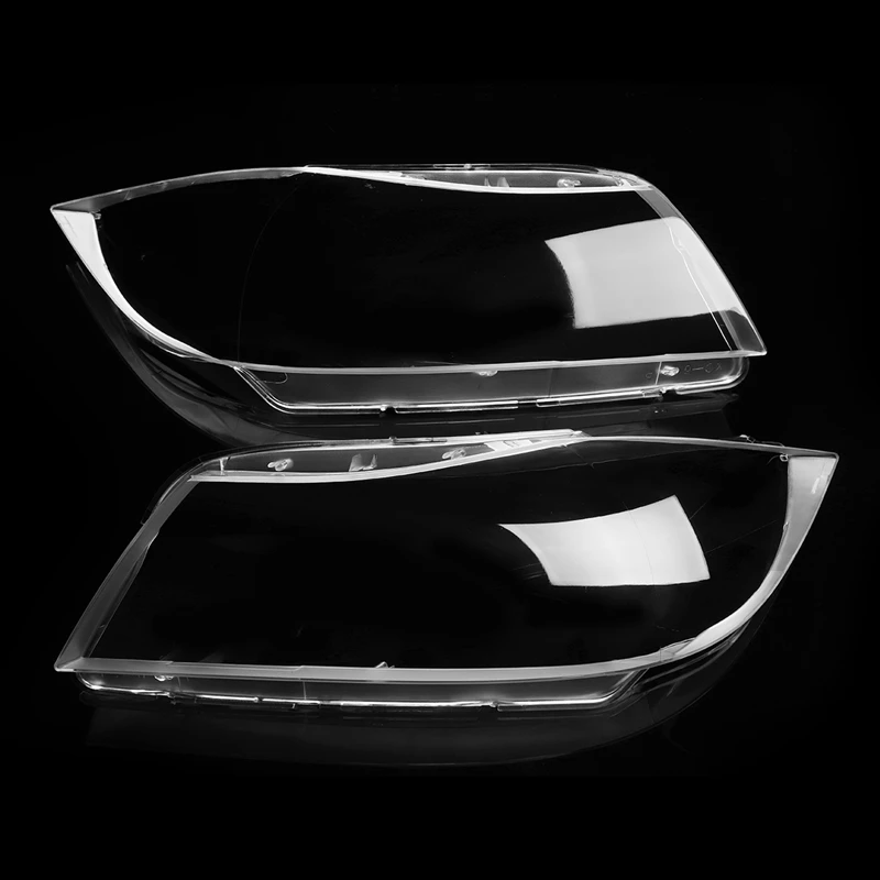 2 шт. линзы фар Пластиковая крышка для B mw 3 E90 Sedan/E91 2005-2012 Touring только для ксенона прозрачная фара Головной свет линзы