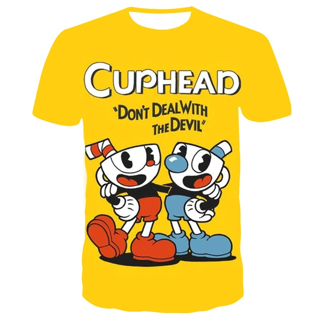 Men's The Cuphead Show! Mugman Sketches Graphic Tee Athletic