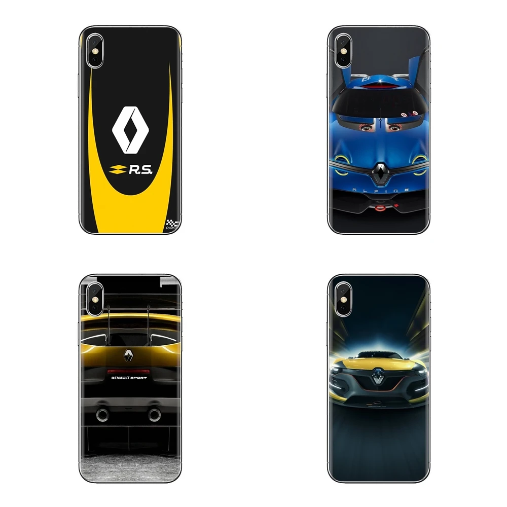 For LG Spirit Motorola Moto X4 E4 E5 G5 G5S G6 Z Z2 Z3 G2 G3 C Play Plus Mini Silicone Phone Covers for Renault Concept Car logo |