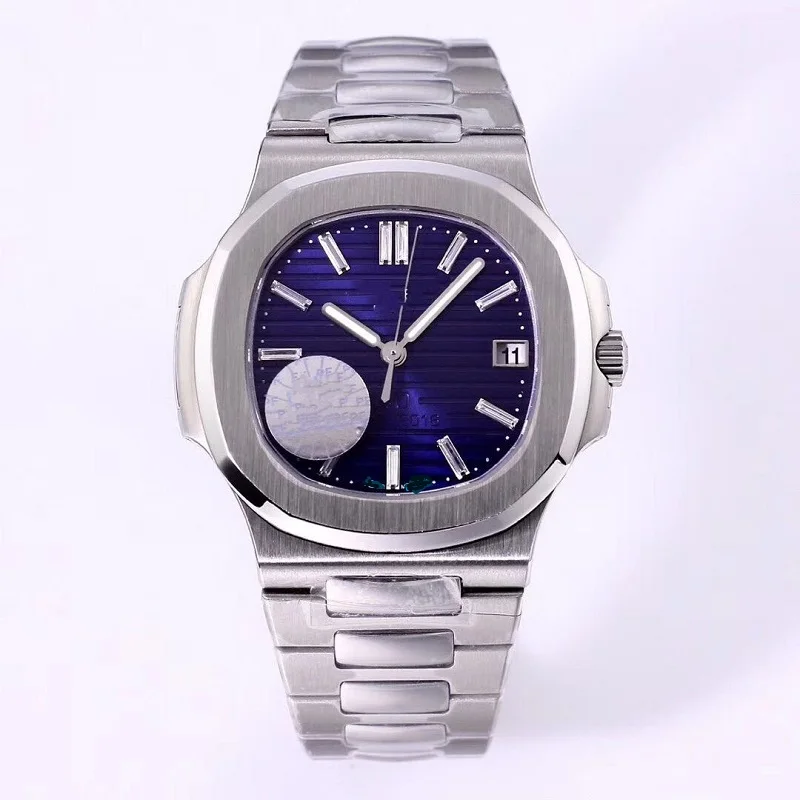 

41mm Watch Men Automatic mechanical watch Waterproof luminous steel watch 5711 stainless steel case steel bracelet A