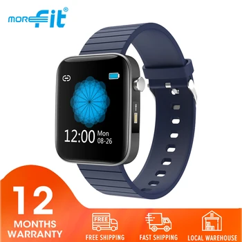 

Morefit Men Smart Watch 1.54 Inch HD Full Touch Screen Gps locator Ip67 Waterproof Bluetooth Smartwatch For Android IOS Phone