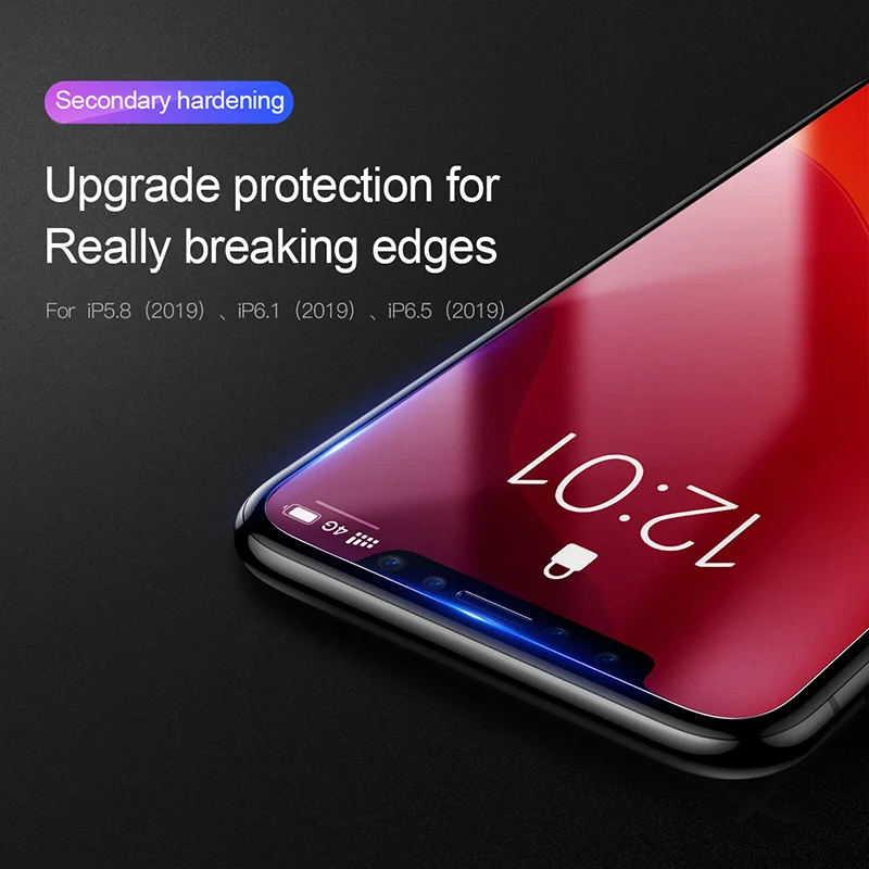 Baseus 0.15mm Tempered Glass Screen Protectot For iPhone 11 Pro Max 2019 Full Cover Protective Film For iPhone 11 Pro Max