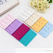 Удлинитель для бюстгальтера, 4 крючка, 3 ряда, удлинитель для женского бюстгальтера, аксессуары, регулируемые ремни для бюстгальтера