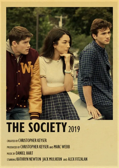 Retro classic movie TV show Harlem Kinzel/Lucifer retro canvas print poster modern art poster room/bar decoration X4337