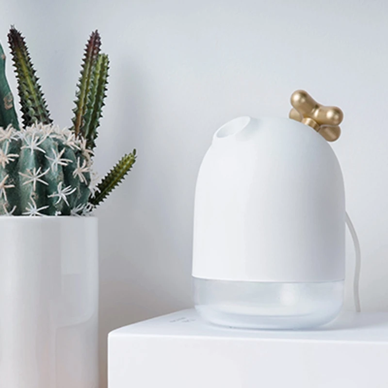 220Ml Air Humidifier Creative X Switch Timer Ultrasonic USB Aroma Essential Oil Diffuser Mist Maker Car Fogger with LED Light