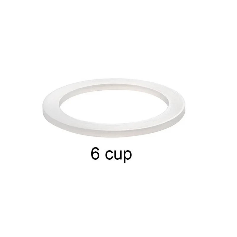 Milky White Flexible Washer Gasket Ring For Moka Pot Silicone Seal Espresso MA 
