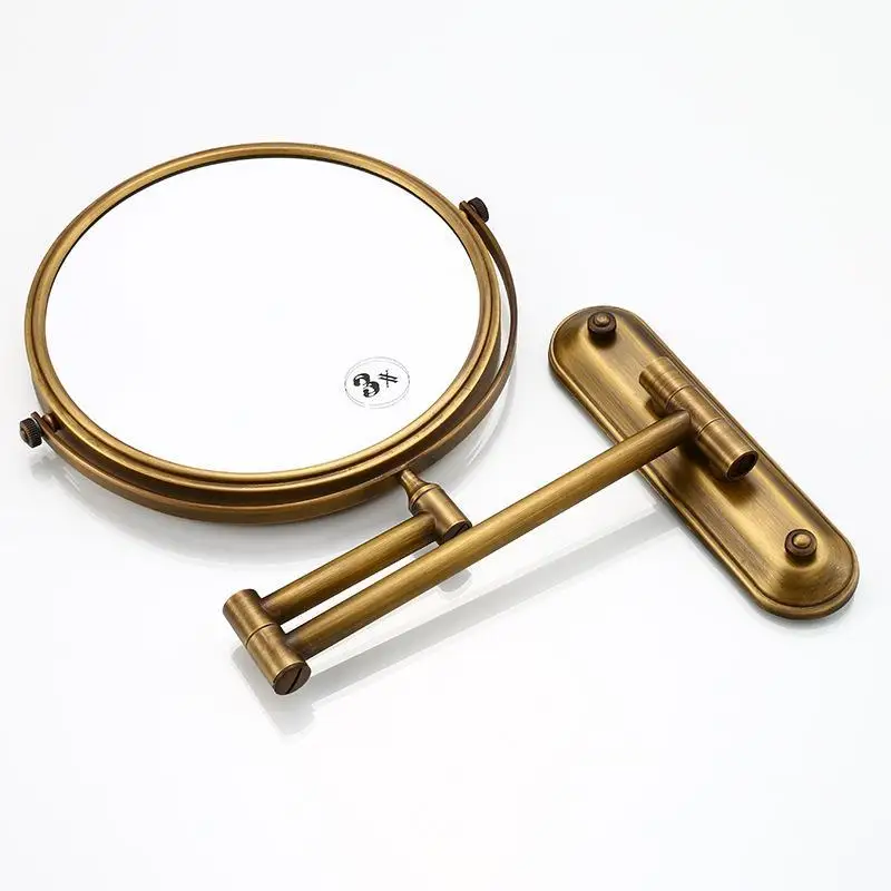 Аксессуары для ванной зеркало макияжа античная бронза настенная лупа зеркала