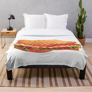 

Color And Monochrome Throw Blanket Soft Sherpa Blanket Bed Sheet Single Knee Blanket Office Nap Blanket