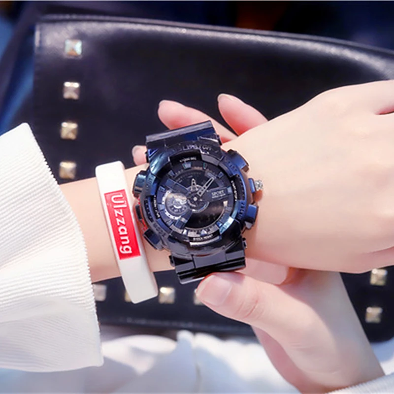 Часы наручные G образные спортивные цифровые электронные Кварцевые