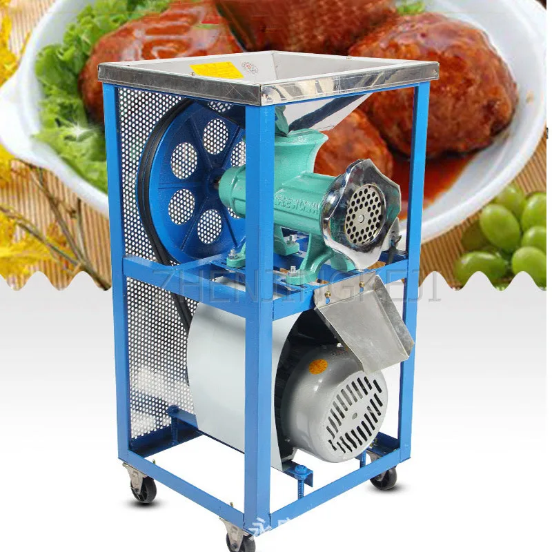 Electric Meat Grinder Commercial Large Multifunction Bone Crusher Can grind Chicken Skeleton Chili Appliance High Power 2200W 6