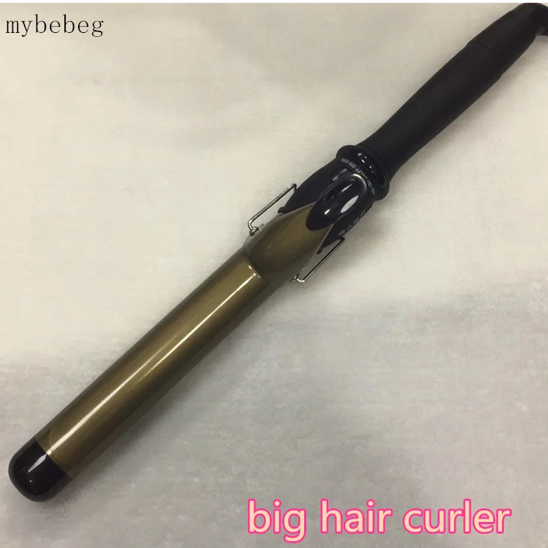 Professional Hair curler 38 mm rod curler US/EU/AU/UK PLUG quick curl hair Large wavy curls curling iron 110v-240v