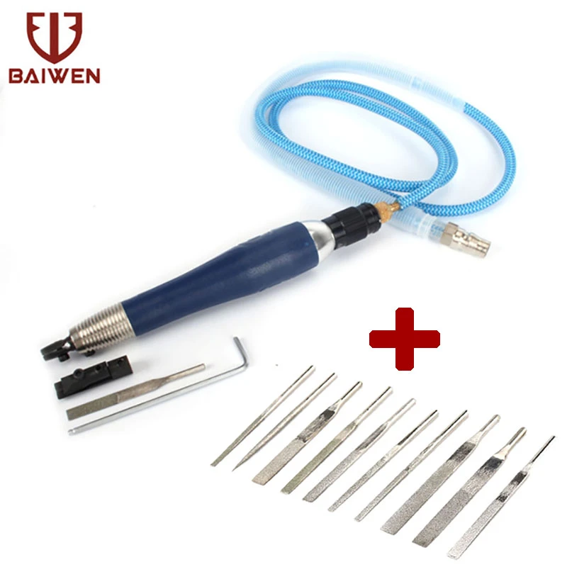 Reciprocating Pneumatic Ultrasound Air Pencil Die Grinder Kit Polishing Tools