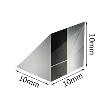 Оптическое стекло треугольные призмы под прямым углом Isosceles призмы объектив H-K9 стекло материал для приборов тестер изображений проектор