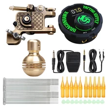 Dragonhawk Татуировка комплект латунная рама роторная машина источник питания медь GP сцепление