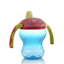 Apple с медведем, одежда для мамы и ребенка продукт Детская кружка-непроливайка 150 мл Кормление бутылка с ручкой чашка с трубочкой герметичная детская чашка для питья