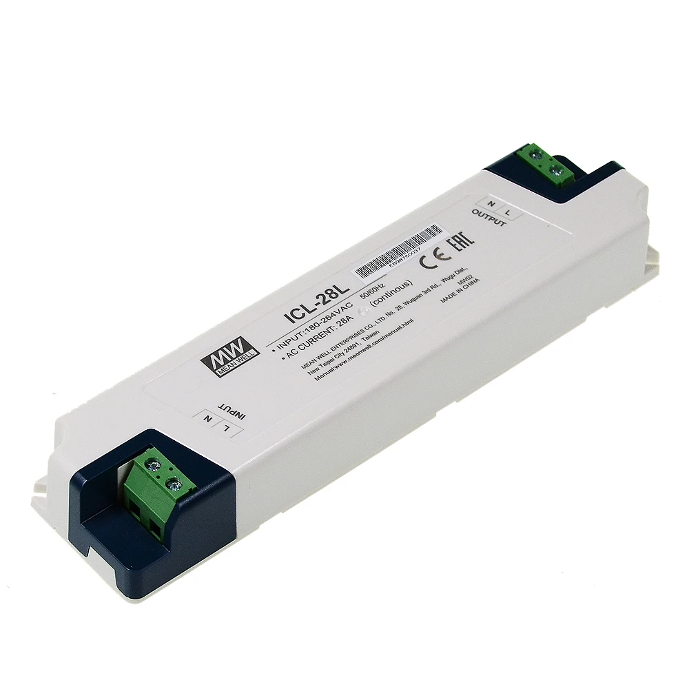 Оригинал Mean Well ICL-28L din-рейку meanwell 28A AC Пусковой ограничитель тока для уменьшения