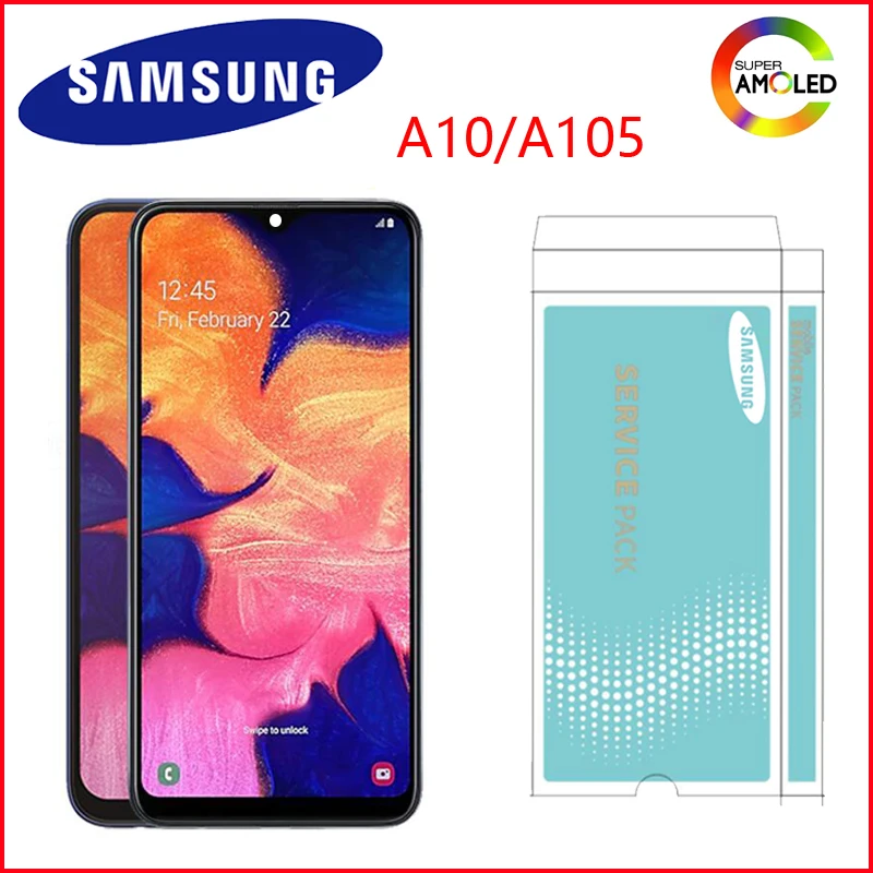 

Original LCD For Samsung's Galaxy A10 LCD A105 A105F SM-A105F LCD Display Screen replacement Digitizer Assembly+service package