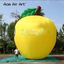 Гигантский шар фруктовая модель надувной апельсин цитрусовый сок лимон Реплика модель с логотипами для продвижения и рекламы