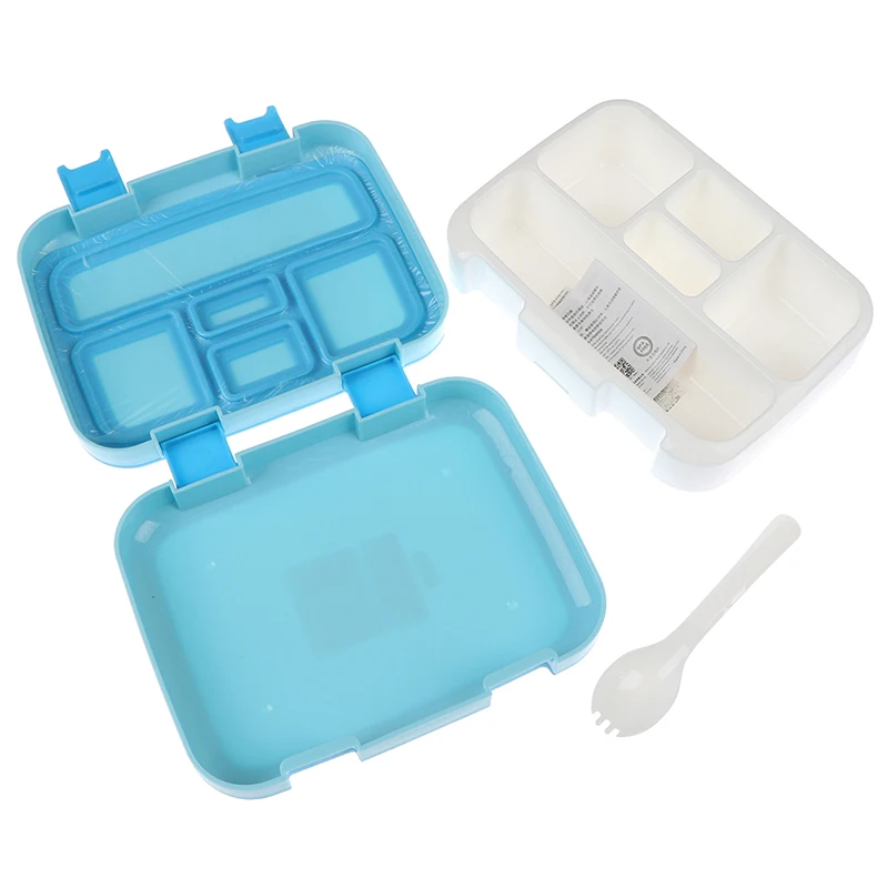 Детская коробка для завтраков с отсеком Microwavable мультфильм Bento коробка герметичный контейнер для еды ланчбокс для пикника