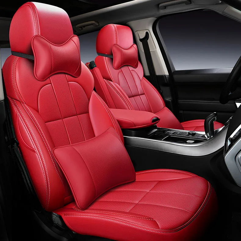 

Чехол из воловьей кожи на автомобильное сиденье под заказ для Mitsubishi Outlander Pajero Sport Grandis ASX Eclipse Galant LANCE, автомобильные аксессуары