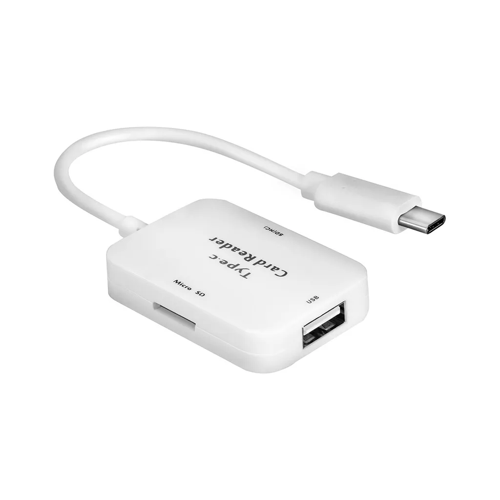 CARPRIE USB 3,1 type-C Micro SD кард-ридер адаптер для телефона type-C и ПК для samsung