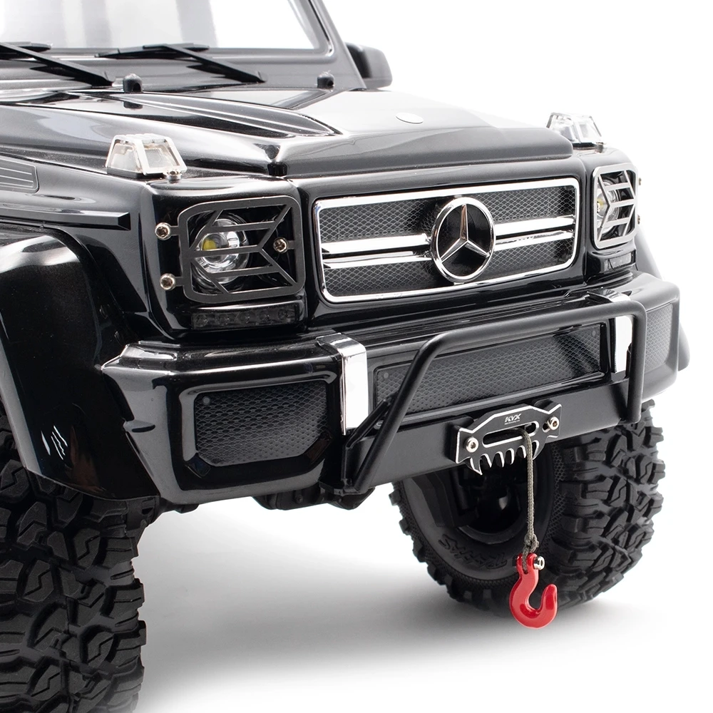 1/10 RC Гусеничный Жесткий стальной передний и задний бампер для Traxxas TRX-4 TRX-6 TRX6 Mercedes Benz G63 G500