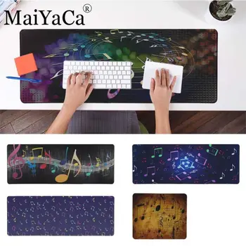 

MaiYaCa Music Notes Laptop Computer Mousepad Comfort Mouse Mat Gaming large big 40*90cm mousepad for cs go lol dota2