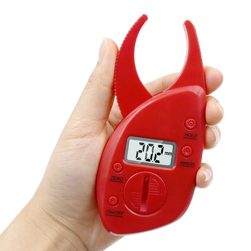 0-50mm Body Fat Caliper Analyzer Monitors Electronic Digital Body Fat Caliper Pl