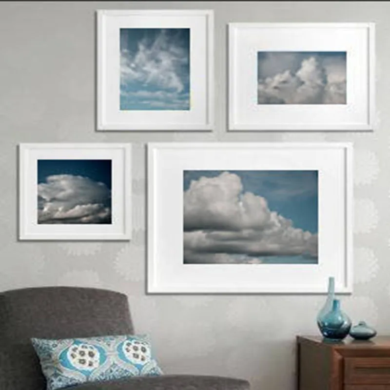 Modern Nature Blue Wall Art Canvas Painting Landscape Posters and Prints Nordic Decoration Home Pictures for Living Room Decor | Дом и сад