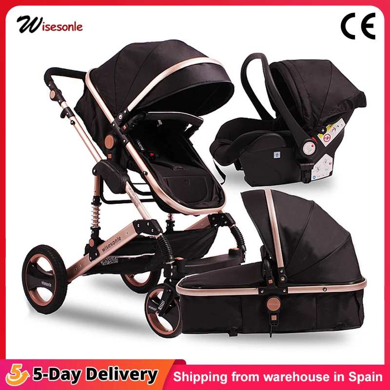 Discount Baby Stroller Carriage Wisesonle 2-In-1 Shock-Absorber High-Quality 16RA5KoD