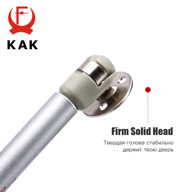 KAK 4 ชิ้นปิดบานพับตู้ 6 กก.ถึง 10 กก.Bench ของเล่นกล่องฝาปิดสนับสนุนแก๊ส Strut ตู้ครัวประตูสนับสนุนฮาร์ดแวร์ 4